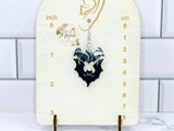Tye Dye Bat Dangles