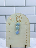 Hexagon Chain Sea Glass Marble