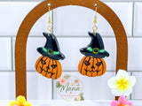 Pumpkin Witches Dangles
