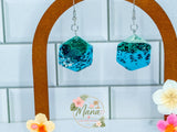 Turquoise Hexagons