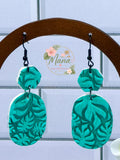 Green Monstera Ovals