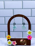 Blue Sand Dollar Dangles