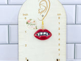 Vampire Teeth Dangles
