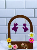 Fuchsia Balloon Dogs