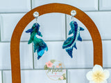 Blue Koi Fish