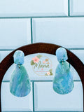 Teardrops Sea Glass Marble
