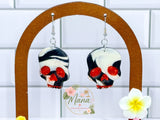 Swirled Skulls Dangles