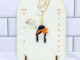 Skelly Mama Gold Dangles