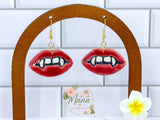 Vampire Teeth Dangles