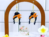 Skelly Mama Gold Dangles