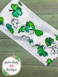 Shamrock Faux Glitter Fabric Items