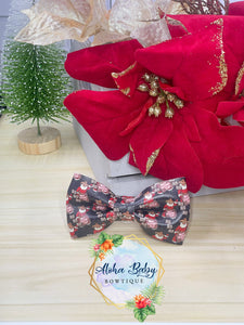 Western Santa Clip-On Bow Tie