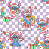 ****PREORDER**** Stitch Claus Fabric Items