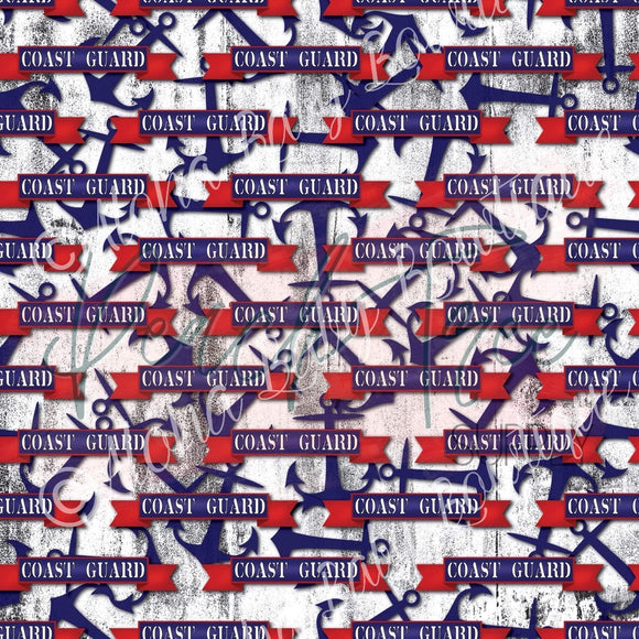 US Coast Guard Fabric Items!