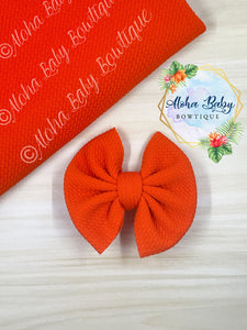 Red-Orange Fabric Items