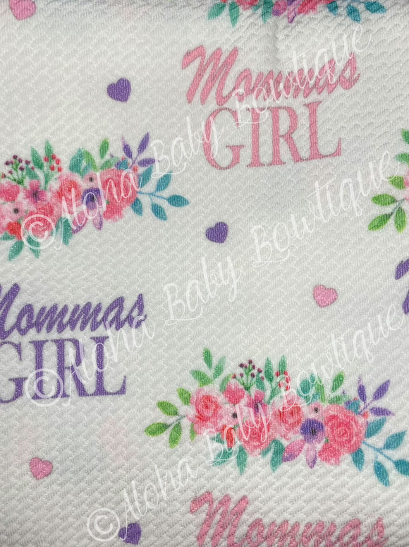 Pink & Purple Momma’s Girl Fabric Items