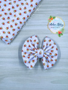 White Candy Corn Fabric Items