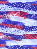 American Flag Brushstrokes Fabric Items