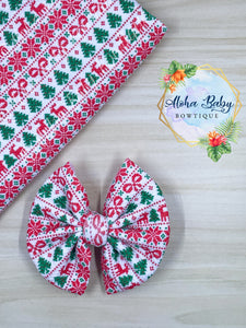 Christmas Sweater Fabric Items