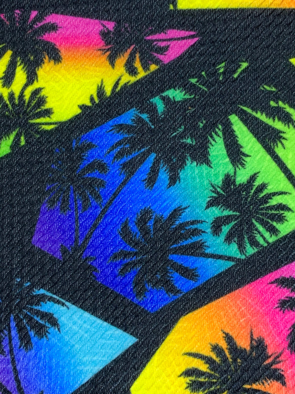 Neon Palms Fabric Items