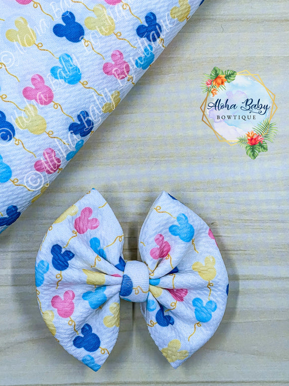 Mouse Balloons Fabric Items