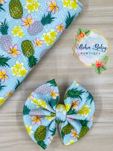 Tropical Pineapple Fabric Items