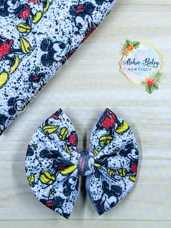 Painted Mouse Fabric Items