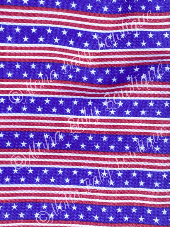 RWB Flag Stripes Fabric Items