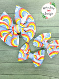 Bright Rainbows Fabric Items