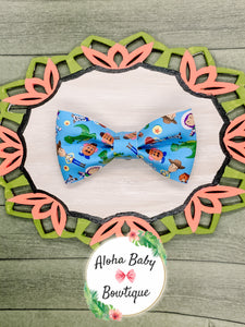 Toy Room Clip-On Bow Tie