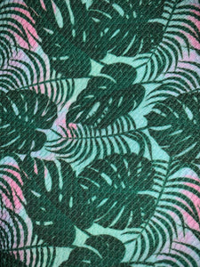 Cool Tropical Leaves Fabric Items