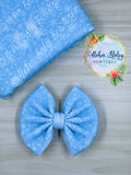 Light Blue Snow Fabric Items