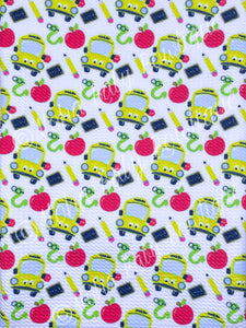 School Bus Fabric Items