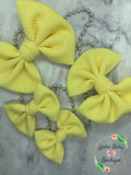 Banana Yellow Fabric Items