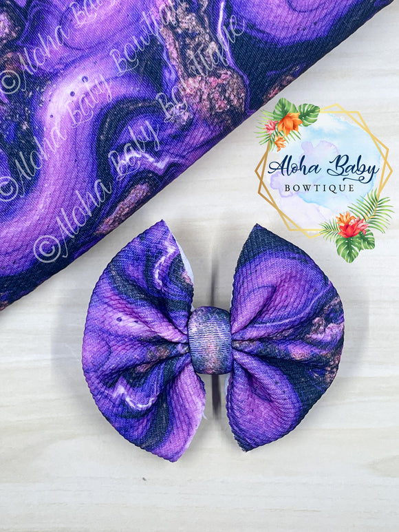 Purple Geode Fabric Items