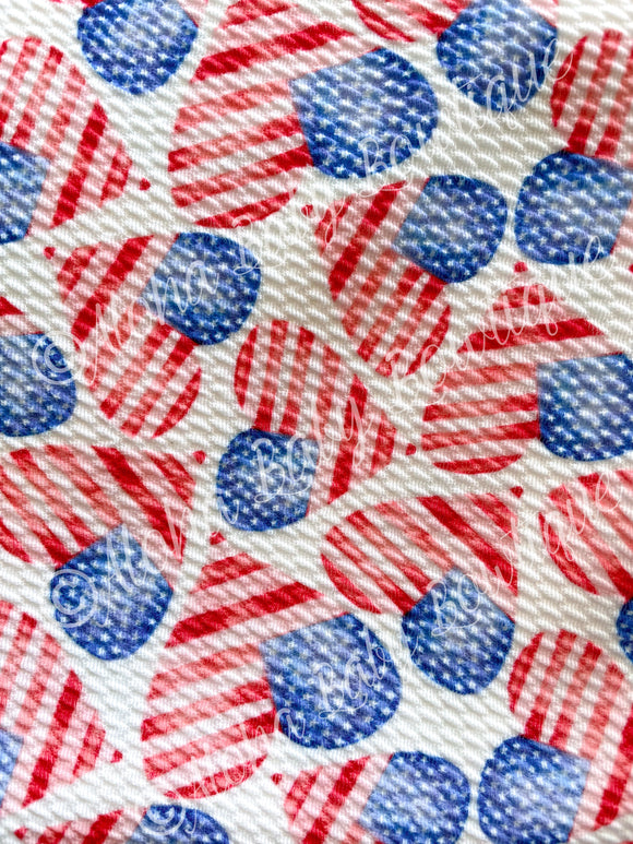 American Hearts Fabric Items