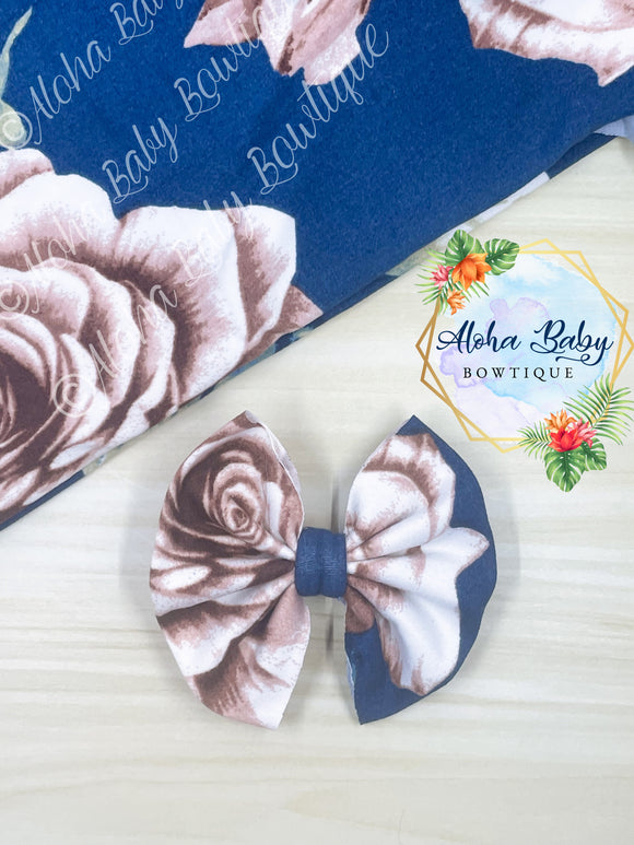 DBP Navy Roses Fabric Items