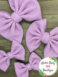 Lavender Glitter Fabric Items