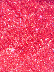 Red Faux Glitter Fabric Items