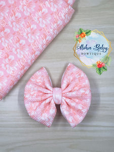 Pink Flowers Fabric Items