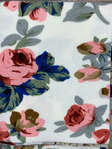 Crepe Roses Fabric Items