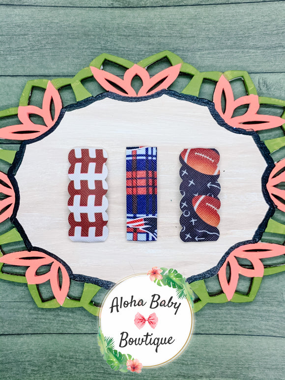 Plaid Patriots Snap Clip Bundle