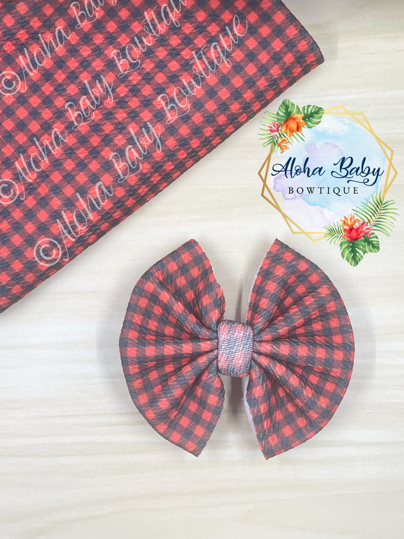 Red Buffalo Plaid Fabric Items