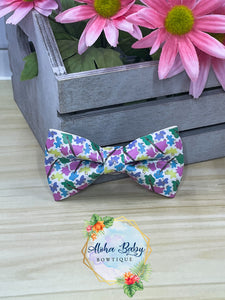 Paint Splatter Clip-On Bow Tie