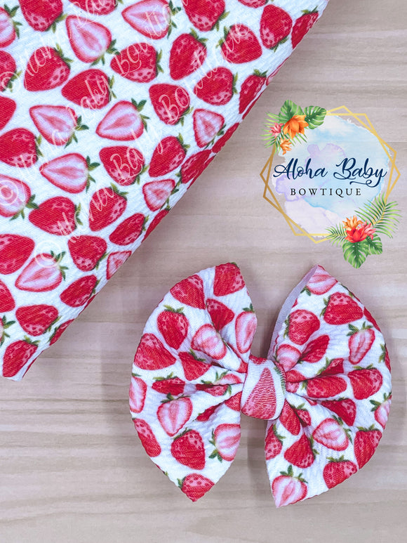 Strawberry Slices Fabric Items