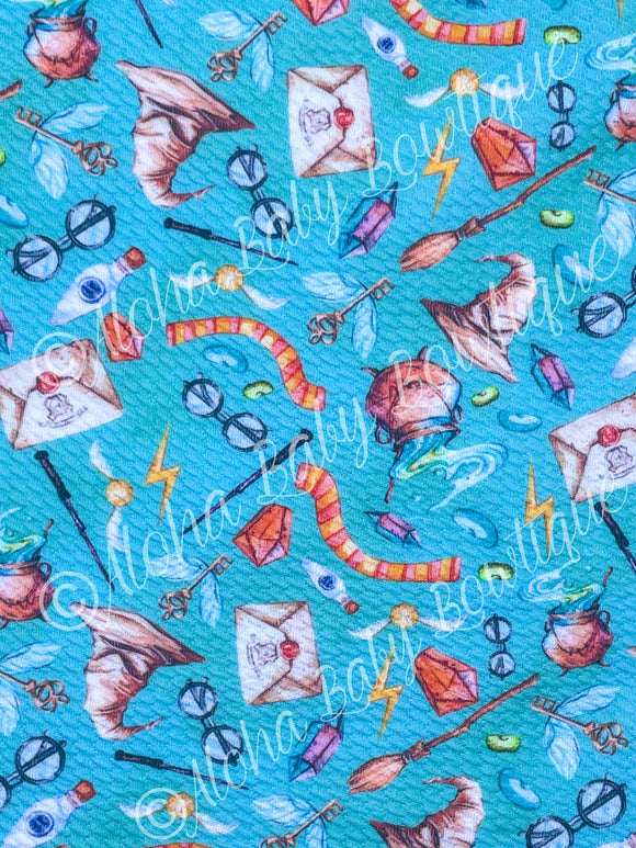 Turquoise Potter Fabric Items