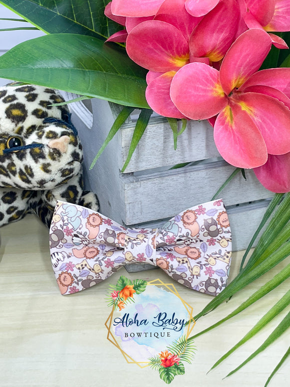 Zany Zoo Clip-On Bow Tie